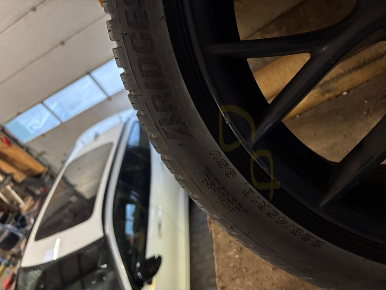 BMW M405 winterwielen zwart 18 inch