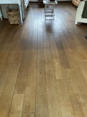 Massief eiken vloer