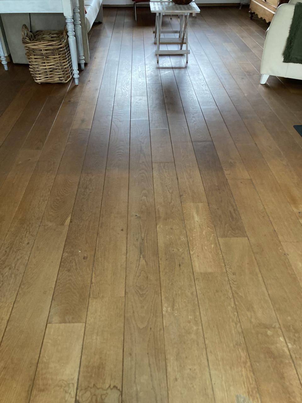 Massief eiken vloer