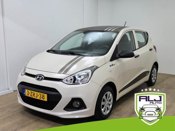 Hyundai I 10 occasion 1.0i i-motion | creme | tweedehands hyundai i10 | air