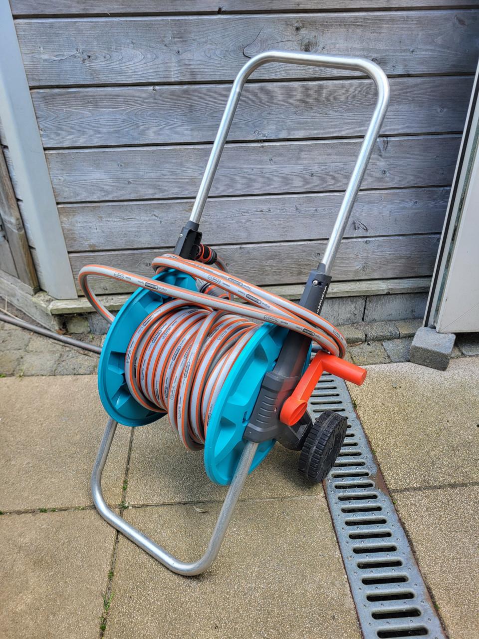 Gardena tuinslang haspel