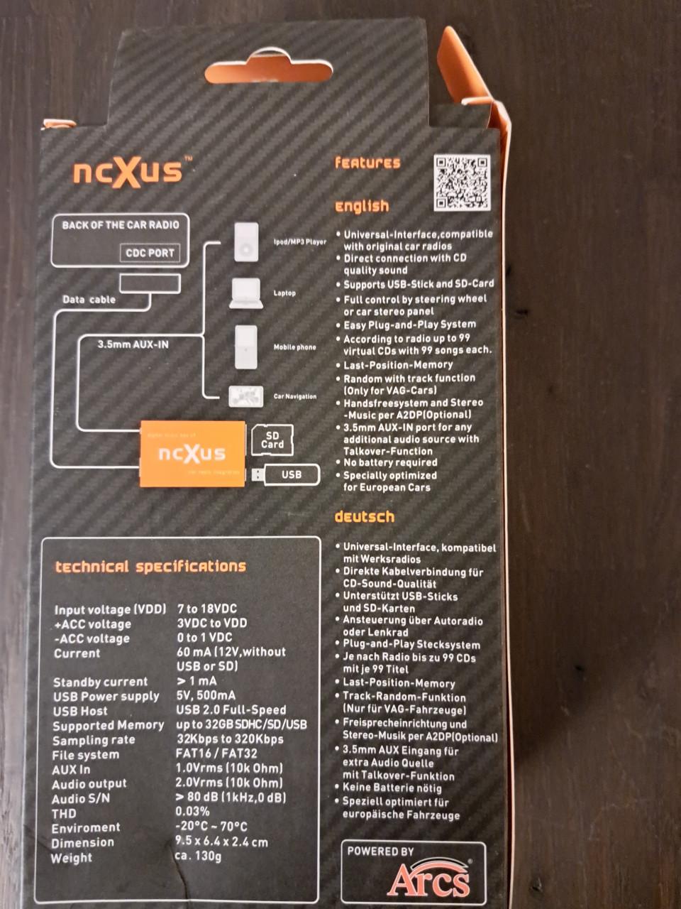 Ncxus digital music box v3