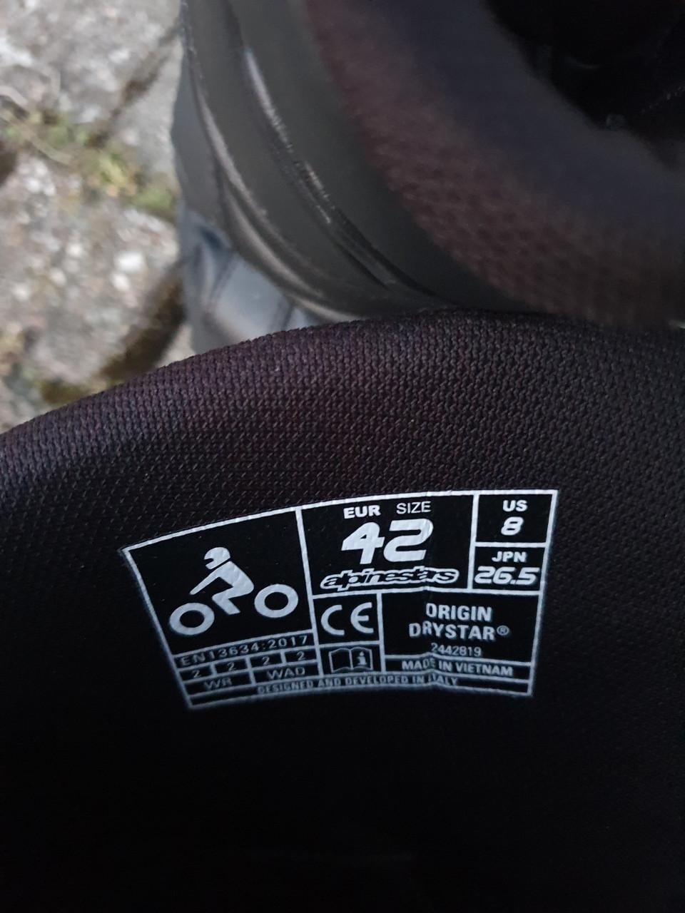 Motor laarzen maat 42