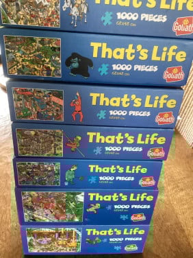Diverse leuke puzzels van That’s Life. 1000 st.