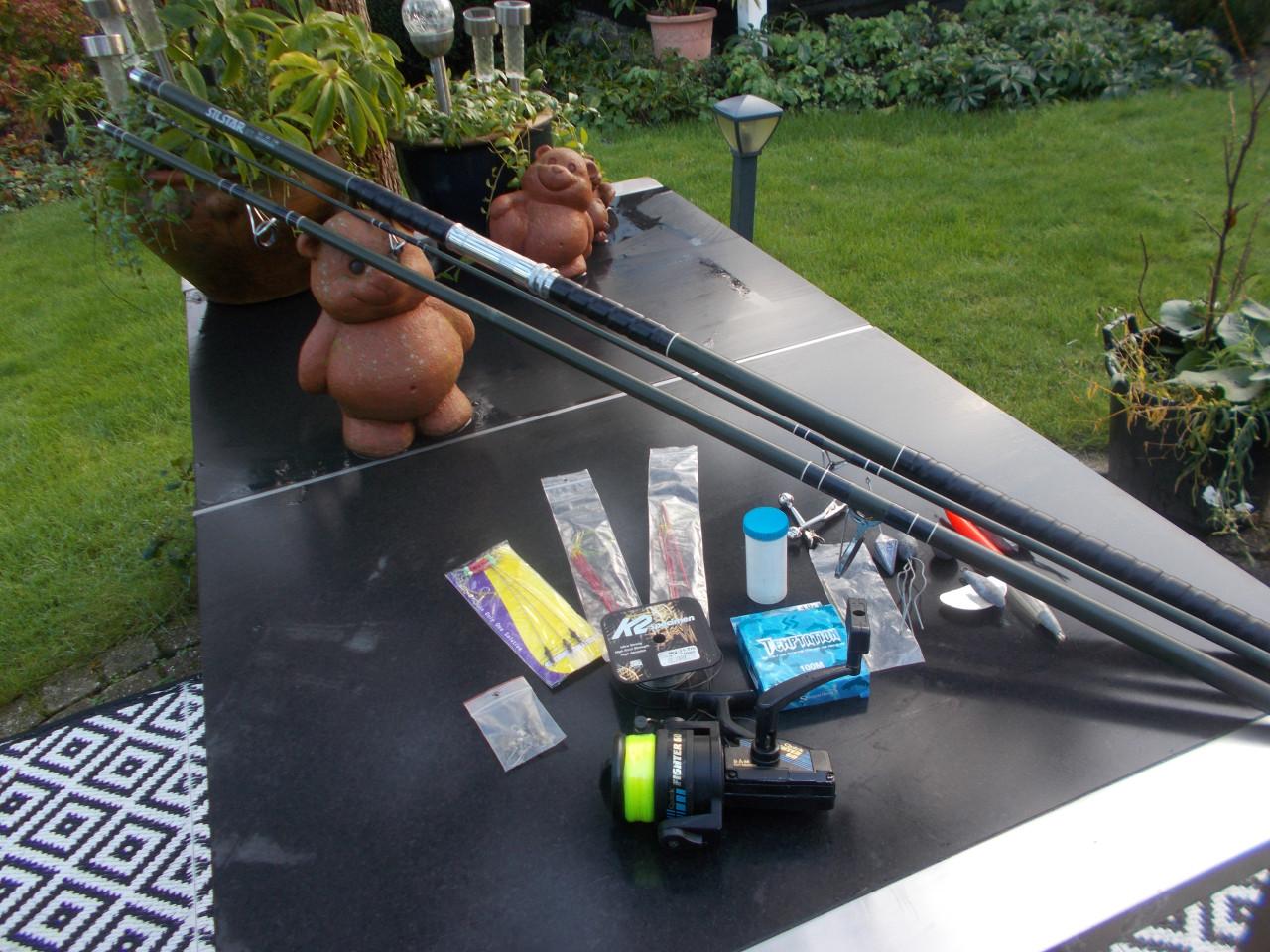 Complete strand/ zeehengelset