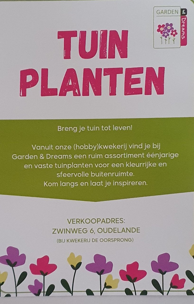 TUINPLANTEN Oudelande