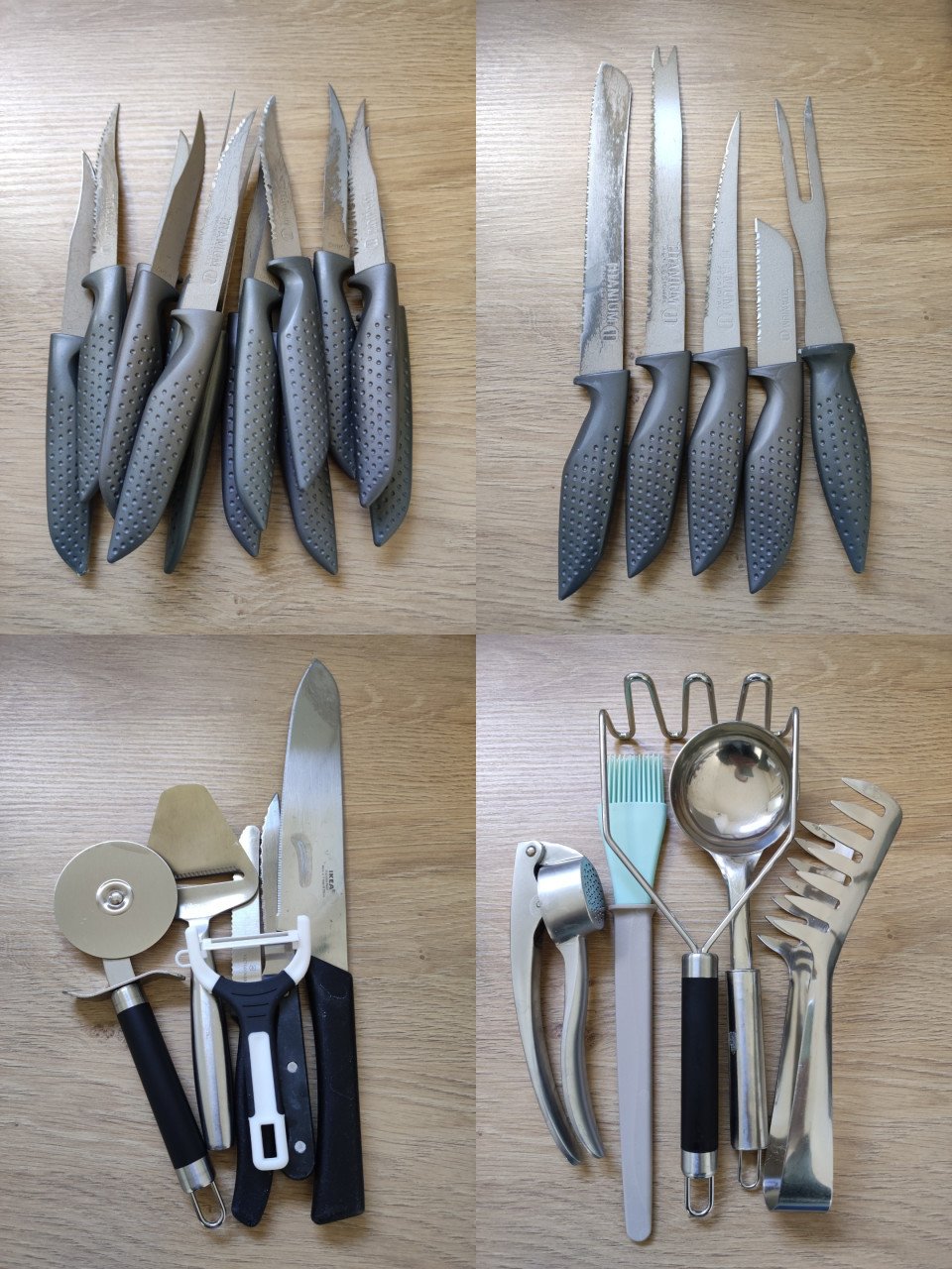 Bestekset, messenset en keukengerei