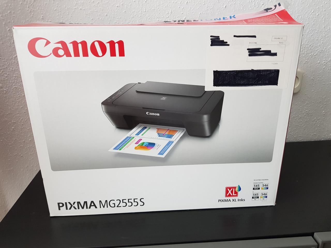 Printer + inkt nieuw in doos