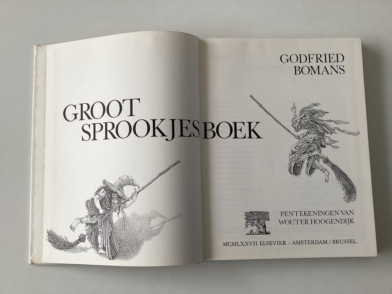 Godfried Bomans.      Groot sprookjesboek.    Harde kaft.