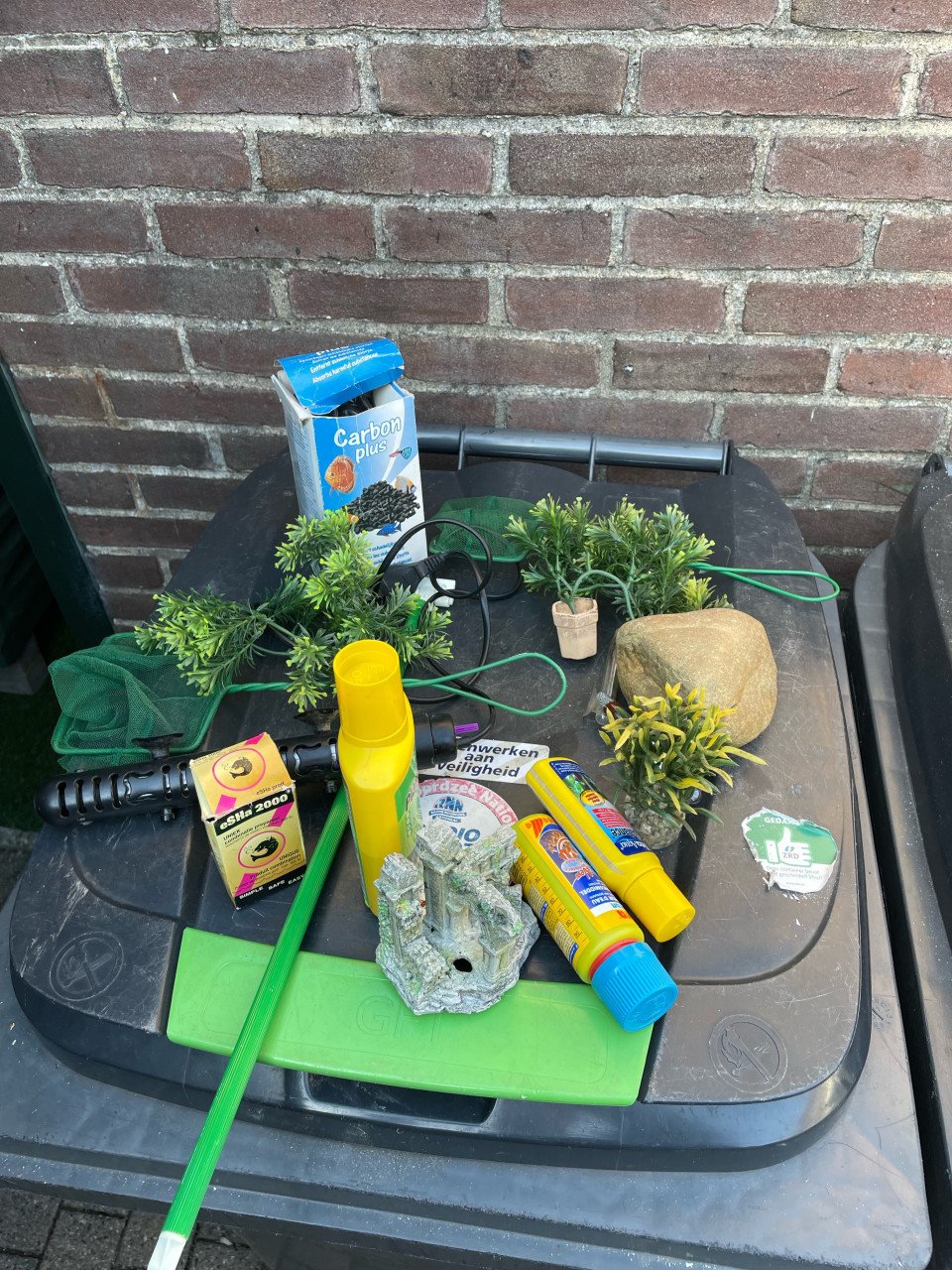 Gratis Aquarium spullen