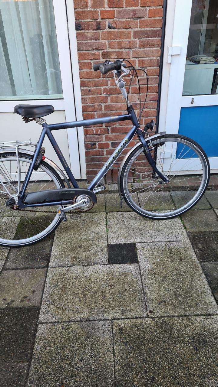 Heren fiets GAZELLE 28inch-met 7 versnellingen-Fr.maat 60cm