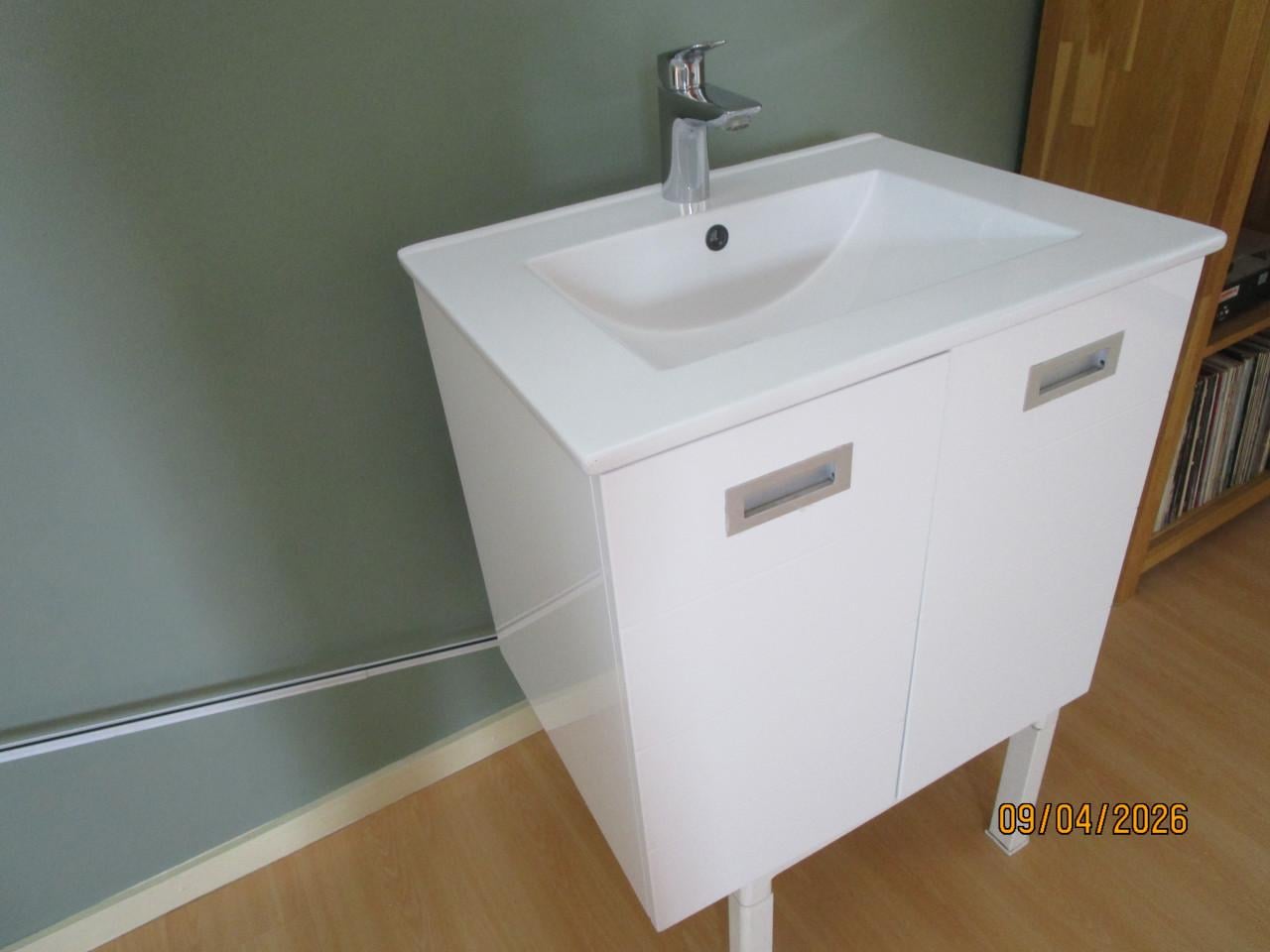 Wastafel met onderkastje