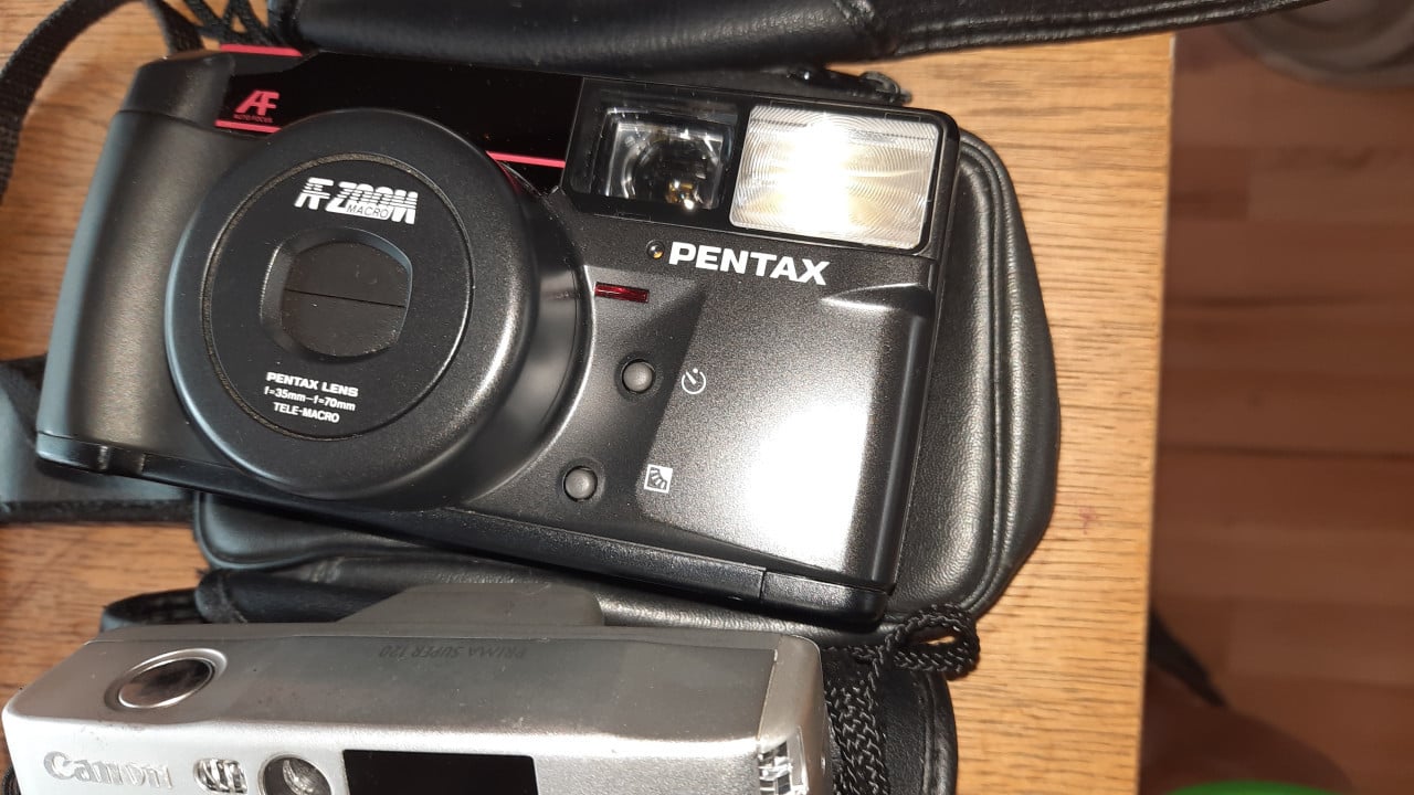 Verzameling foto camera's