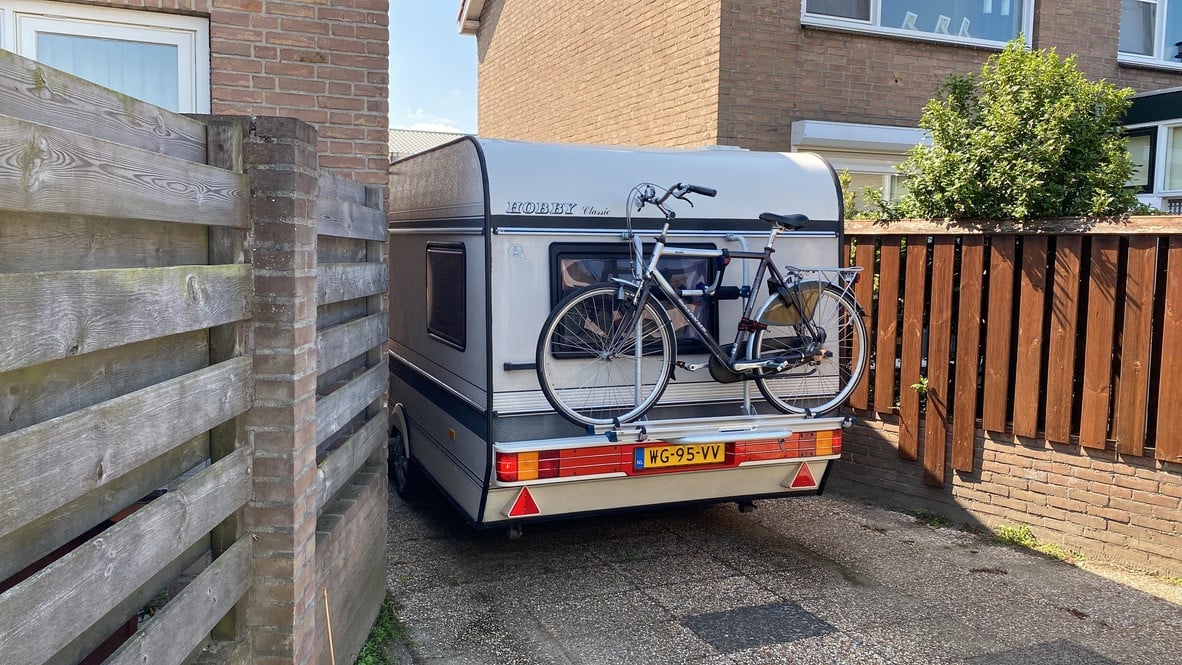 Gepimpte Hobby Classic 10D 420 Voortent+Luifel - Instapklaar