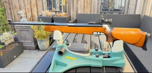 Feinwerkbau lucht buks zijspanner 4,5 mm match geweer