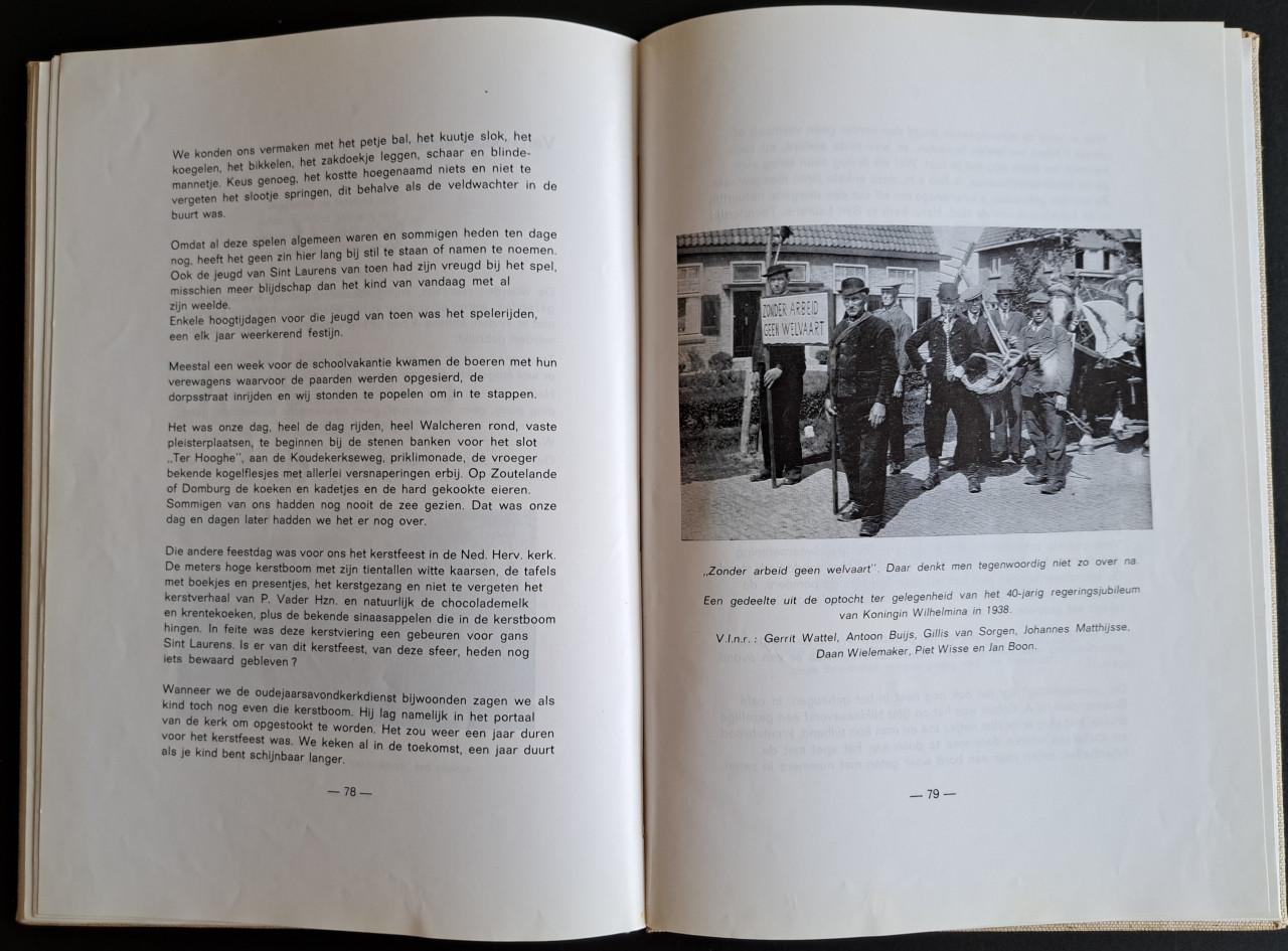 SINT LAURENS EN BRIGDAMME - H v Langevelde - WA Verbeek - 1974