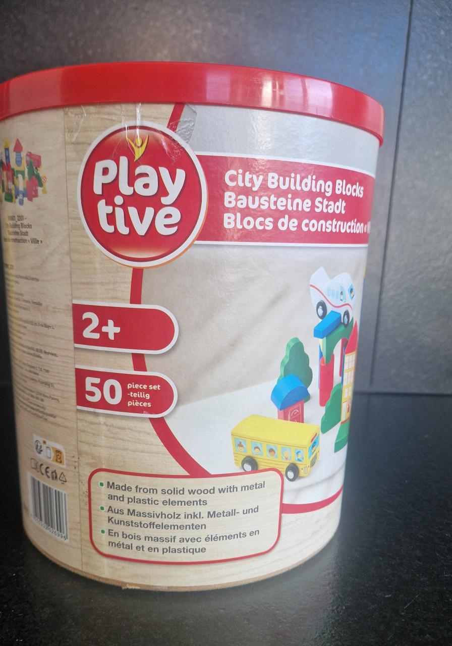 Playtive houten bouwset (Stad)