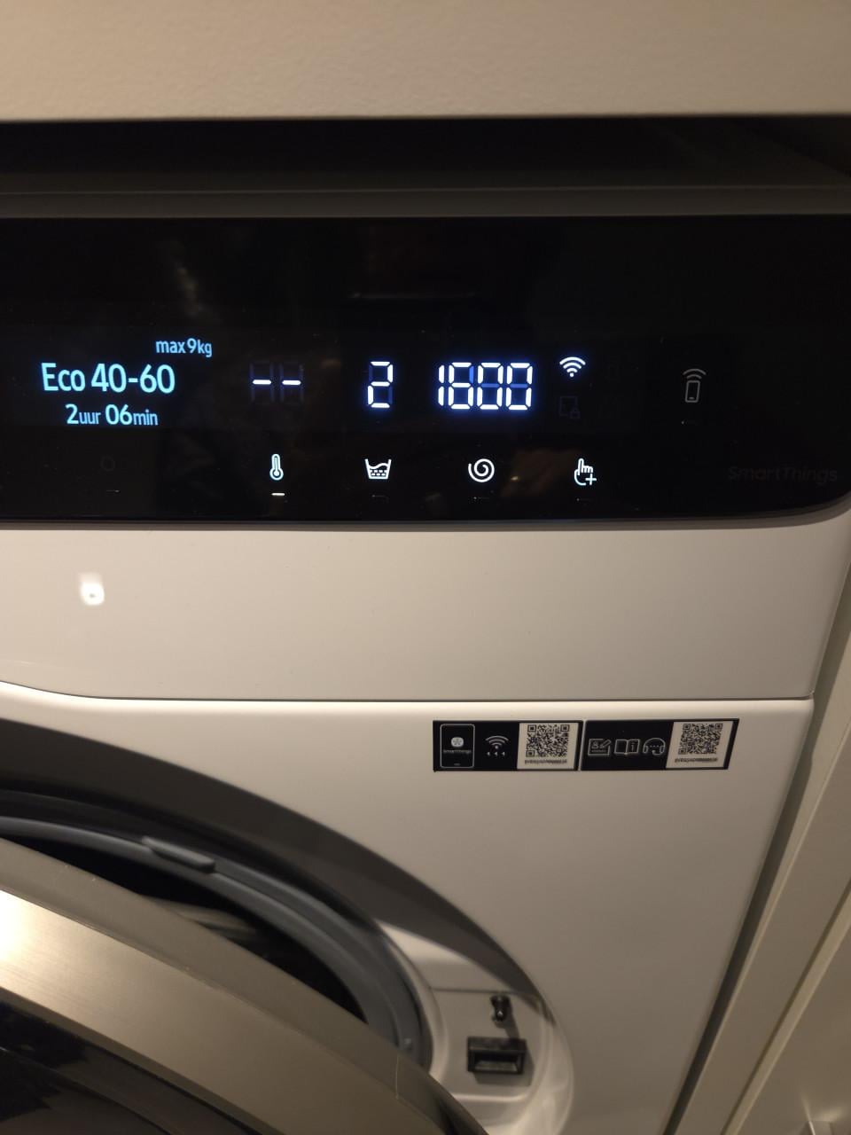 Wasmachine Samsung energie klasse A met garantie.