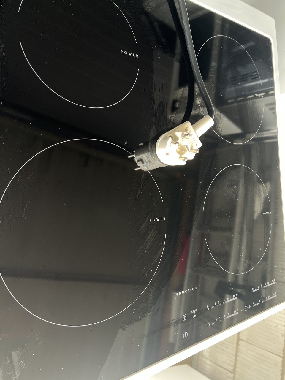 Nieuw vrijstaand AEG inductie Fornuis met elektrisch 3d hetelucht oven
