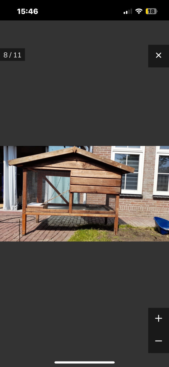 Konijnen of knaagdieren hok