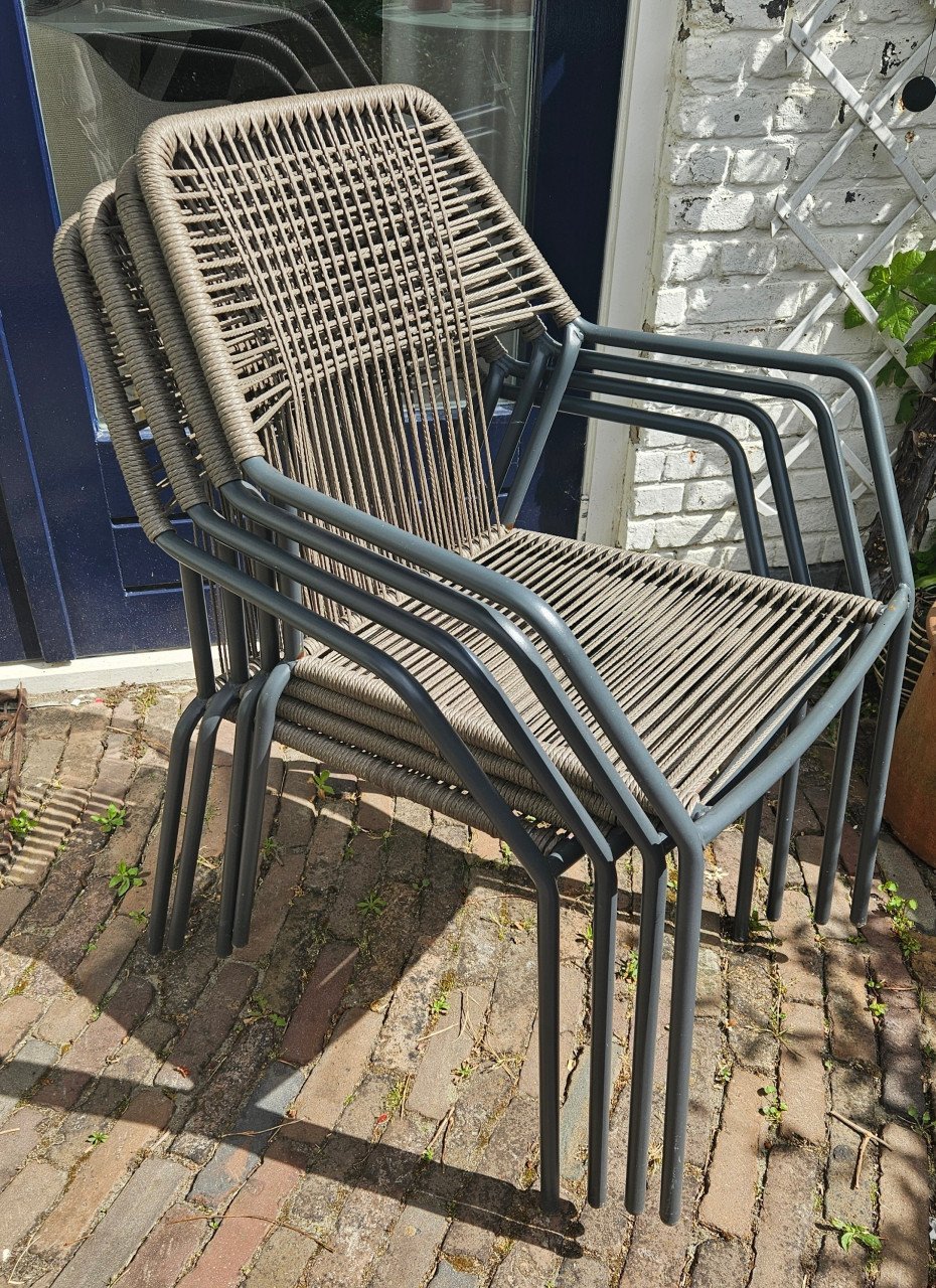 4 leuke tuinstoelen