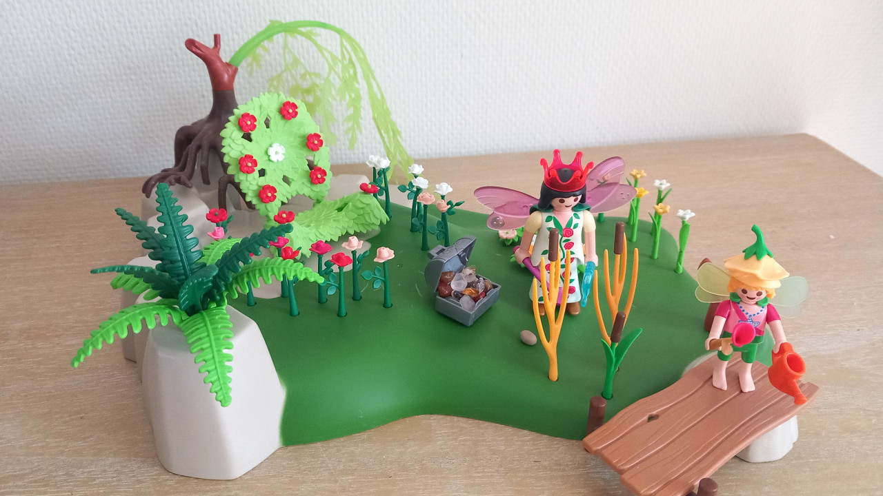 Playmobil bloementuin met elfjes setnr 4199
