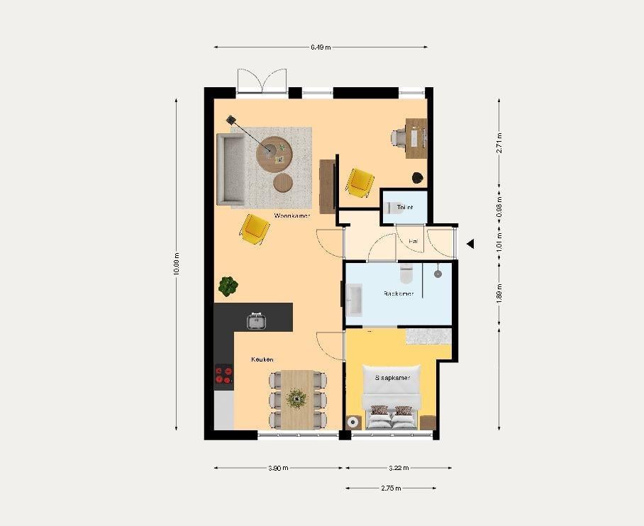 Verhuur appartement in Kortgene Zeeland