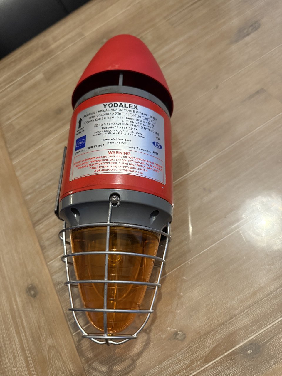 Industriële Yodalex alarm