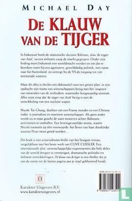 Boek: De klauw van de tijger van Michael Day 2002