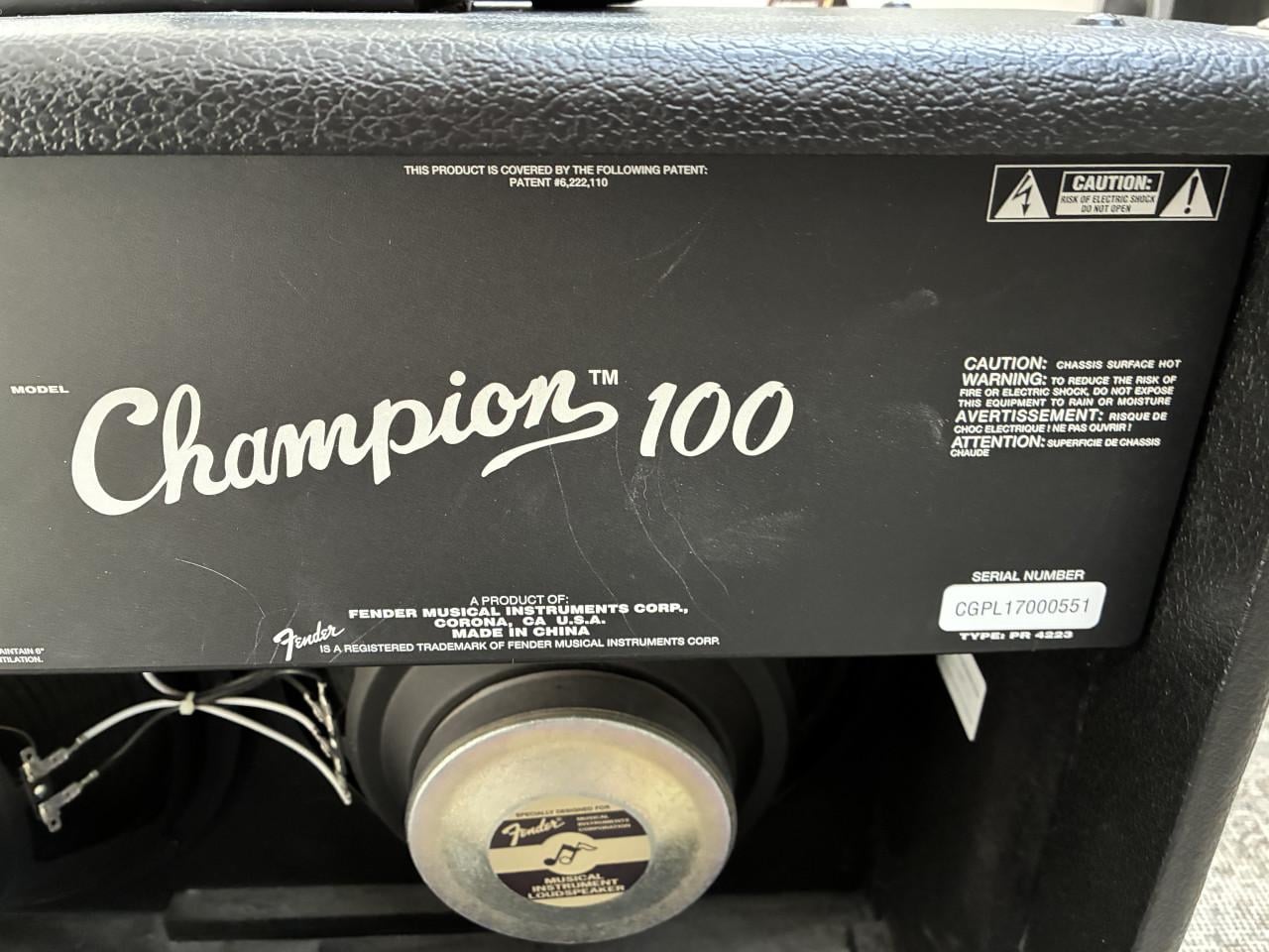 FENDER Champion 100 gitaarversterker