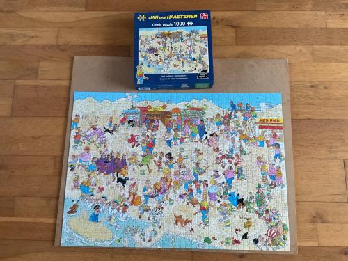 Jan van Haasteren puzzel 1000 stukjes Zandsculpturen
