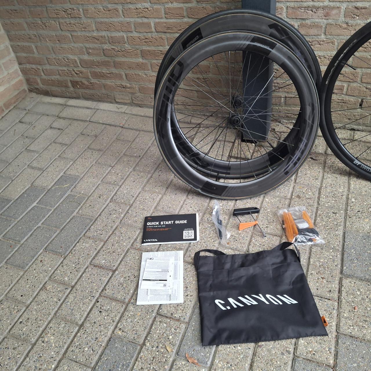 Canyon Ultimate CF SL 7-2025-FFWD 65mm-nieuwstaat