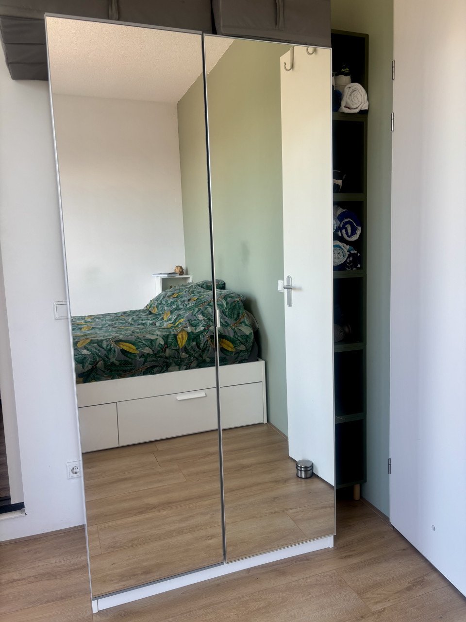 IKEA Pax kledingkast met spiegeldeuren