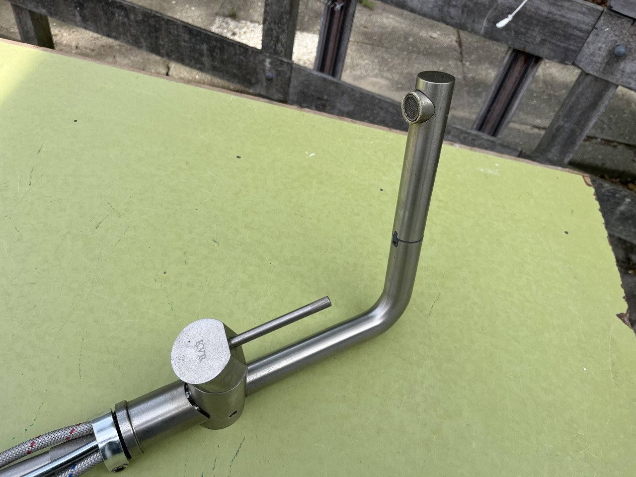 Keukenkraan met uittrekbare handdouche