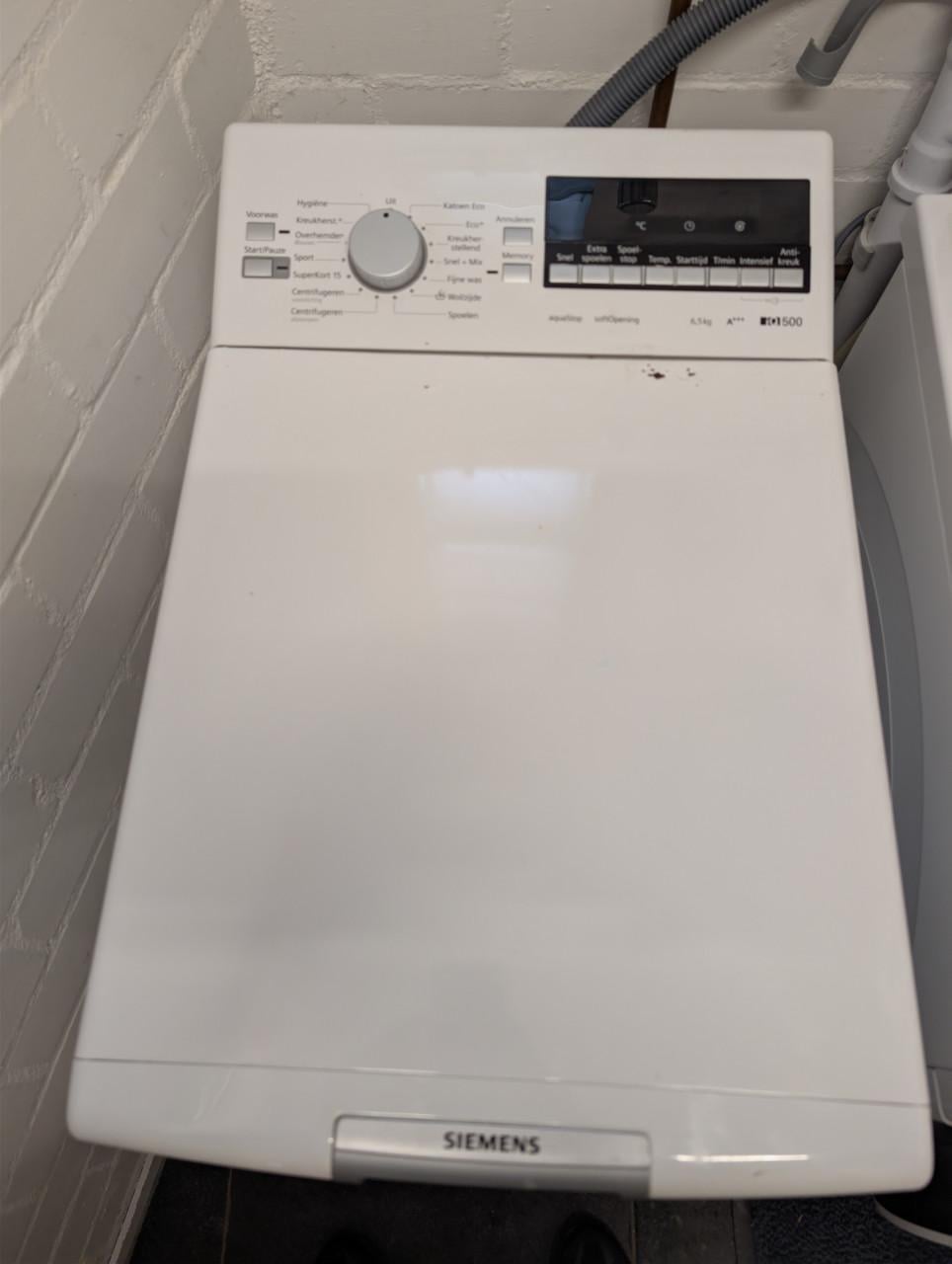 Siemens bovenlader wasmachine