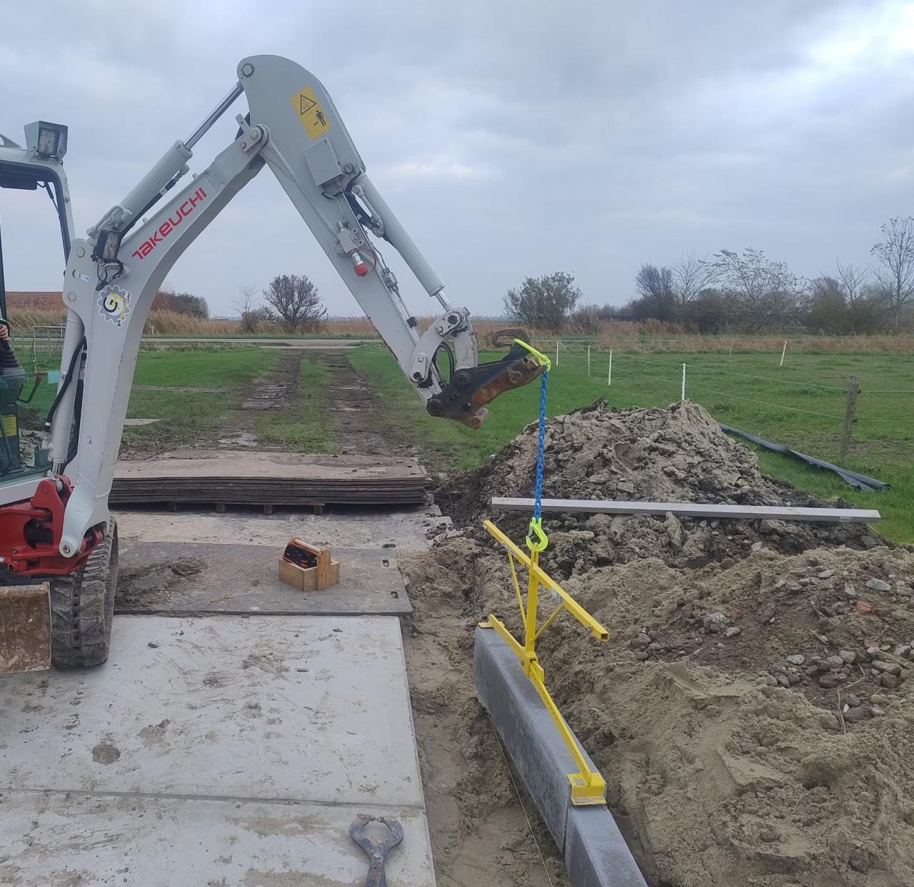 2 tonner minikraan Te Huur bezorgen mogelijk