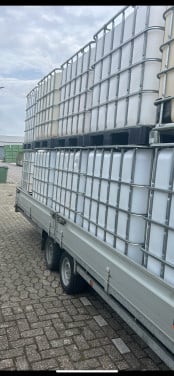 Ibc’s 1000 liter bezorgen mogelijk !!