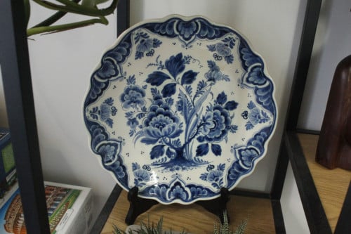 Delftsblauw bord