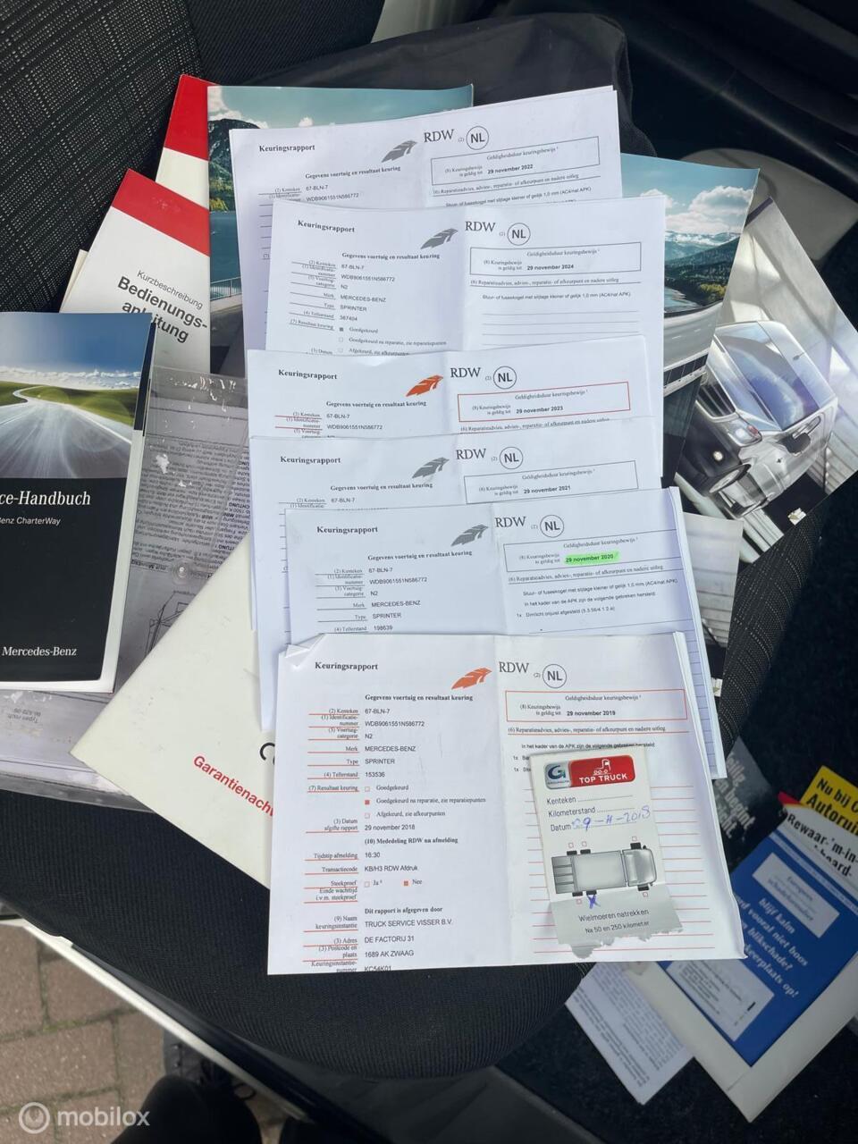 Mercedes-Benz Sprinter 5-t vrachtwagen/chassis bloemenwagen