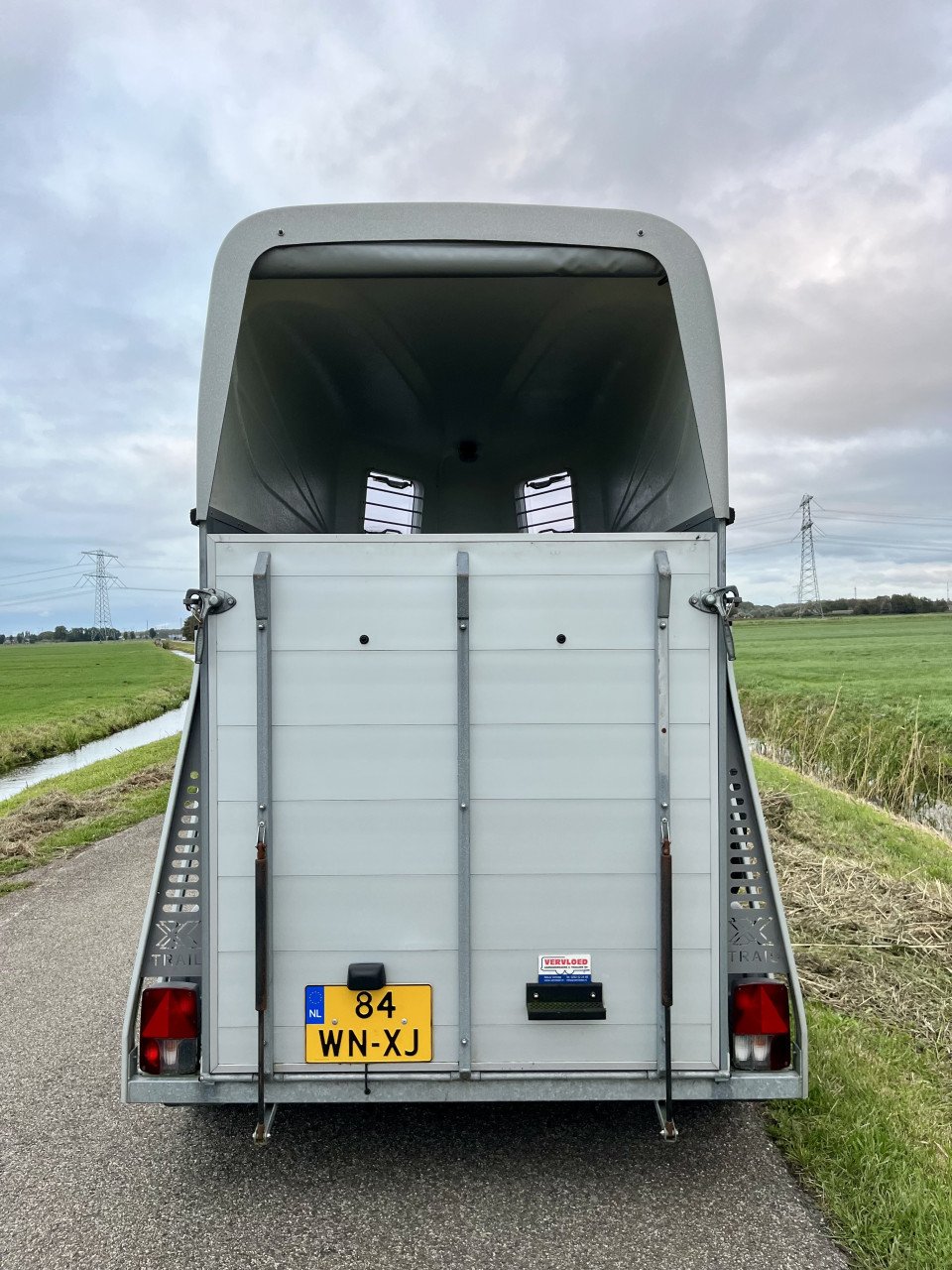 Lichtgewicht volledig aluminium 1,5 paards trailer