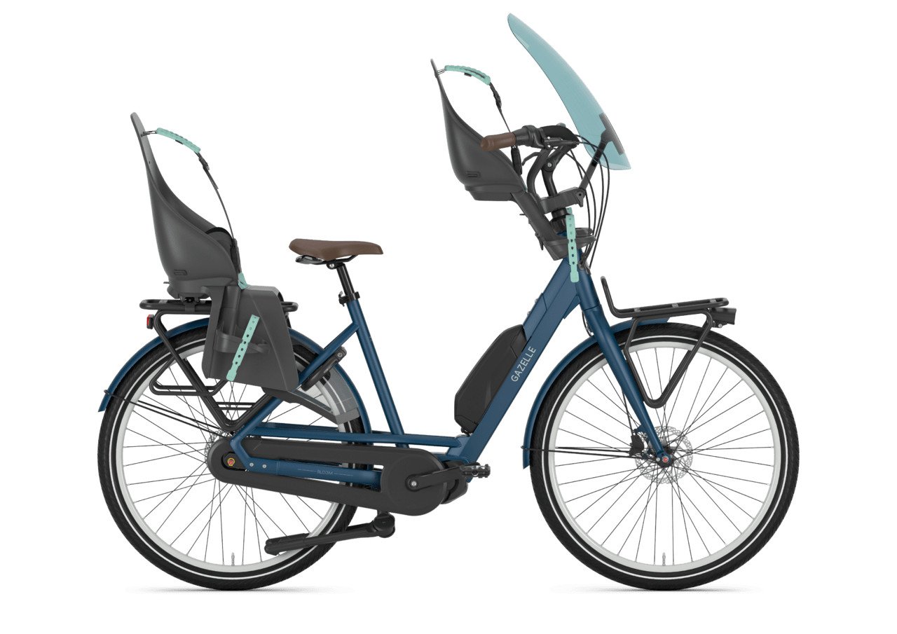 Gazelle Bloom C7 shimano middenmotor,de ideale elektrischemoederfiets!