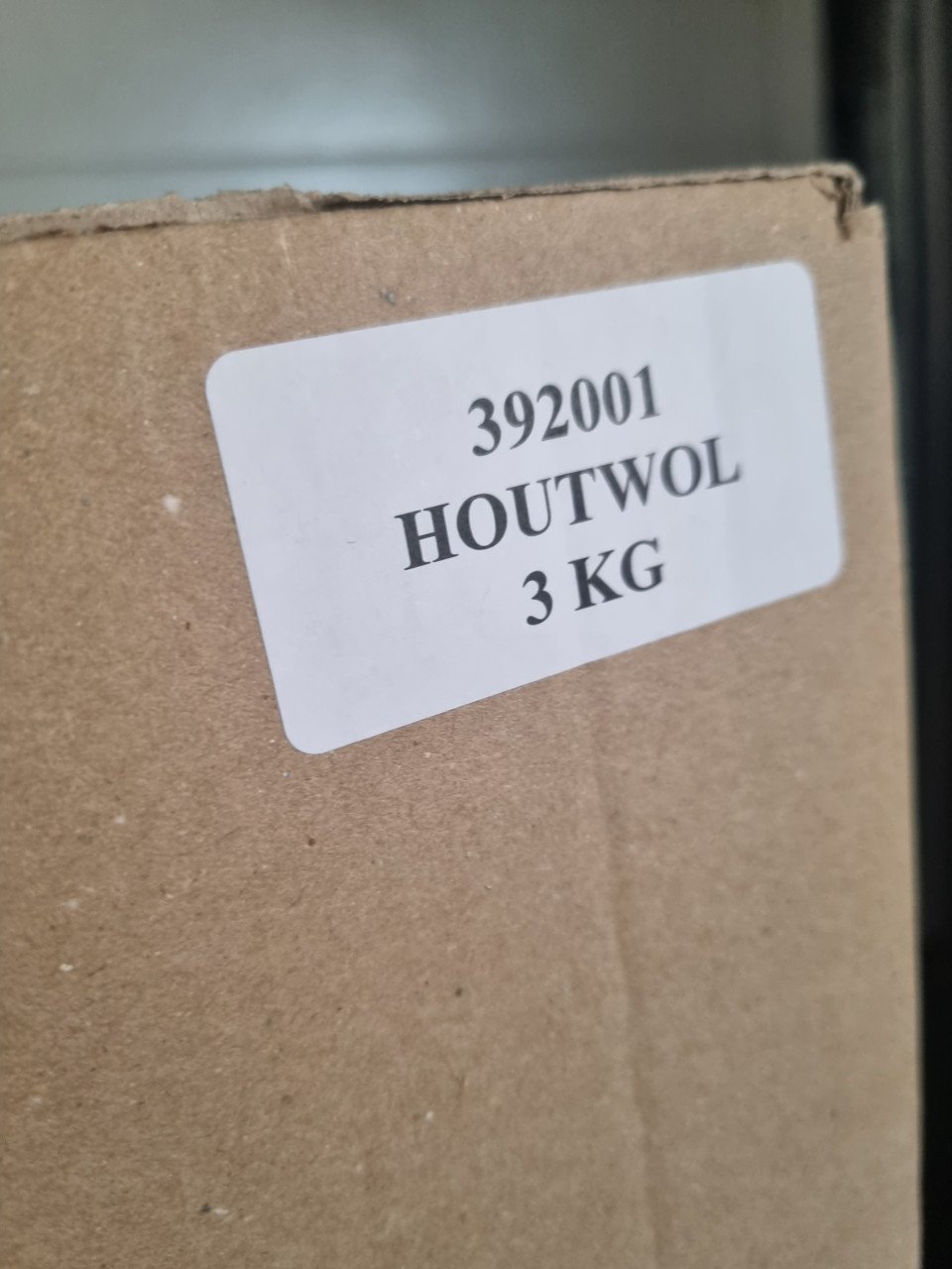 Houtwol verpakkingsmateriaal ca. 10,5kg GRATIS