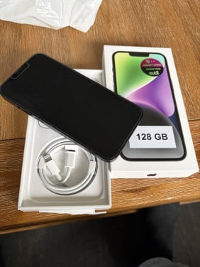 Iphone14/128 zwart