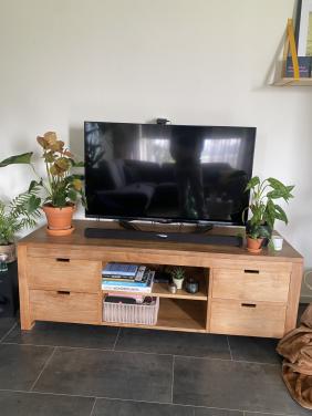 Teak hout Tv meubel