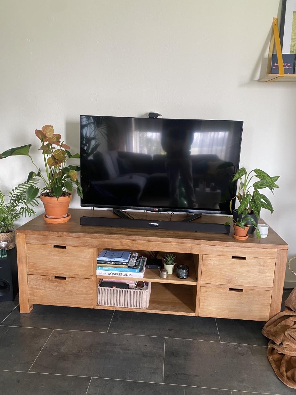 Teak hout Tv meubel