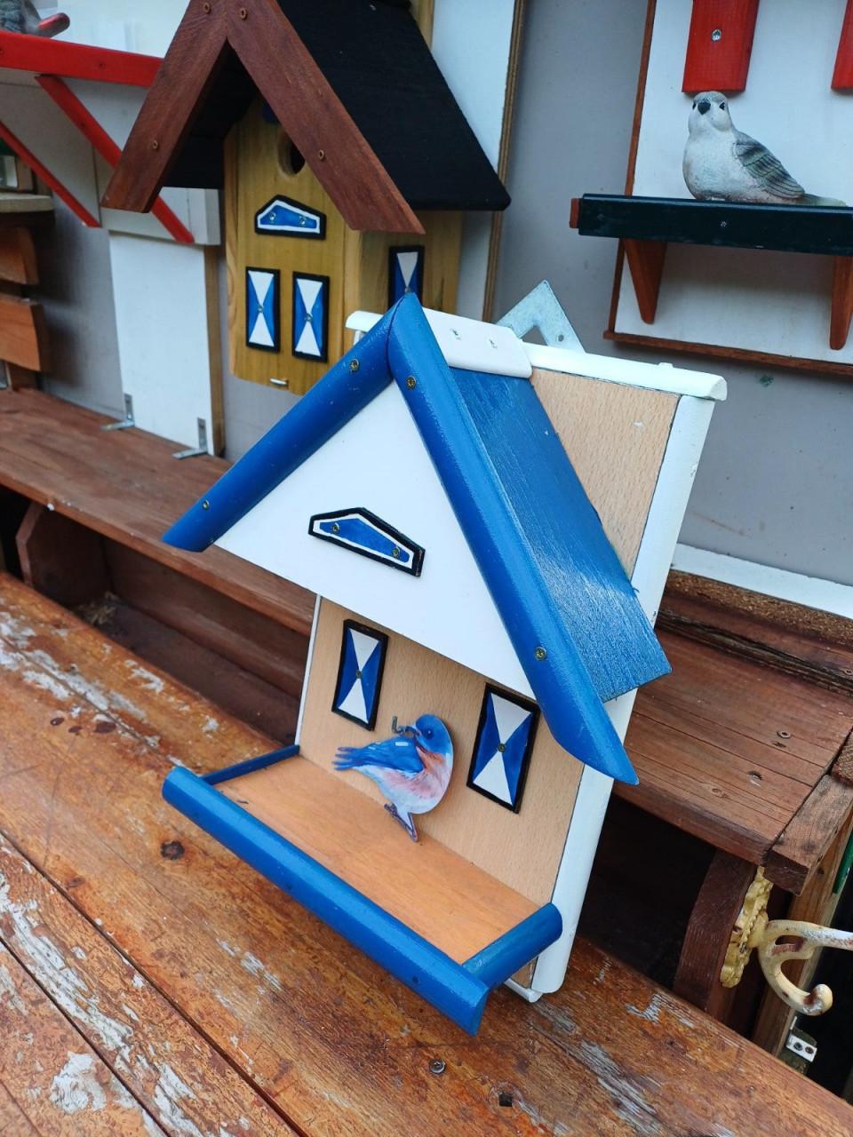 Vogelhuis in Kerk - model met uitneembare bodem