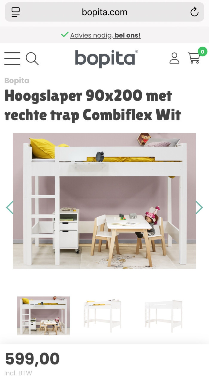 Hoogslaper van Bobita