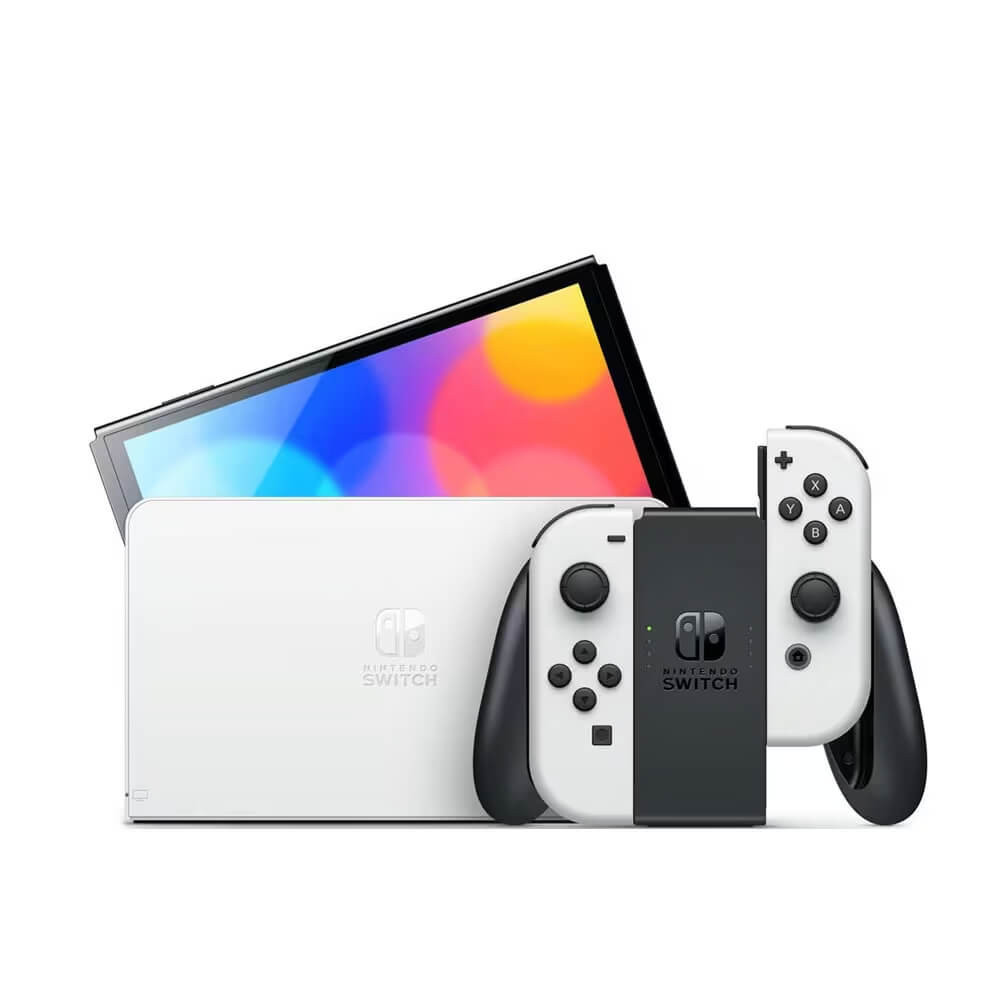 Refurbished Nintendo Switch OLED | 64 GB | Wit | Met Garantie!