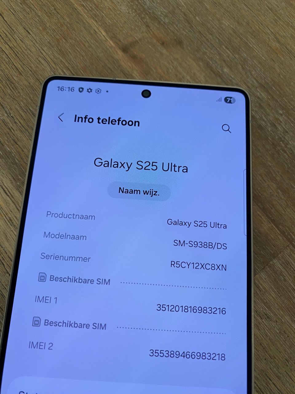 Samsung S25 Ultra 512gb + doos + bon