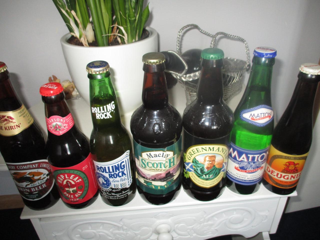 Bierflesjes verzameling